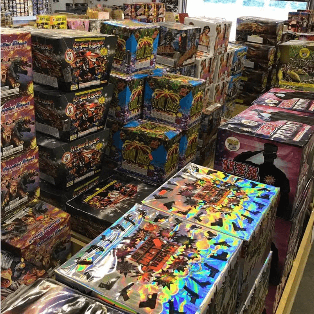 aerial shell fireworks