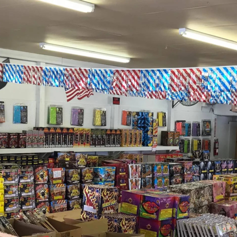 in store fireworks displays in rochester indiana